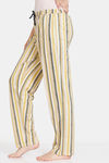Zivame Ikat Knit Cotton Pyjama - Southern Moss — thumbnail 2
